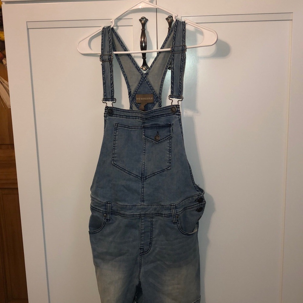 Bit & Bridle Equestrian Jean  Short Overall Sz 10